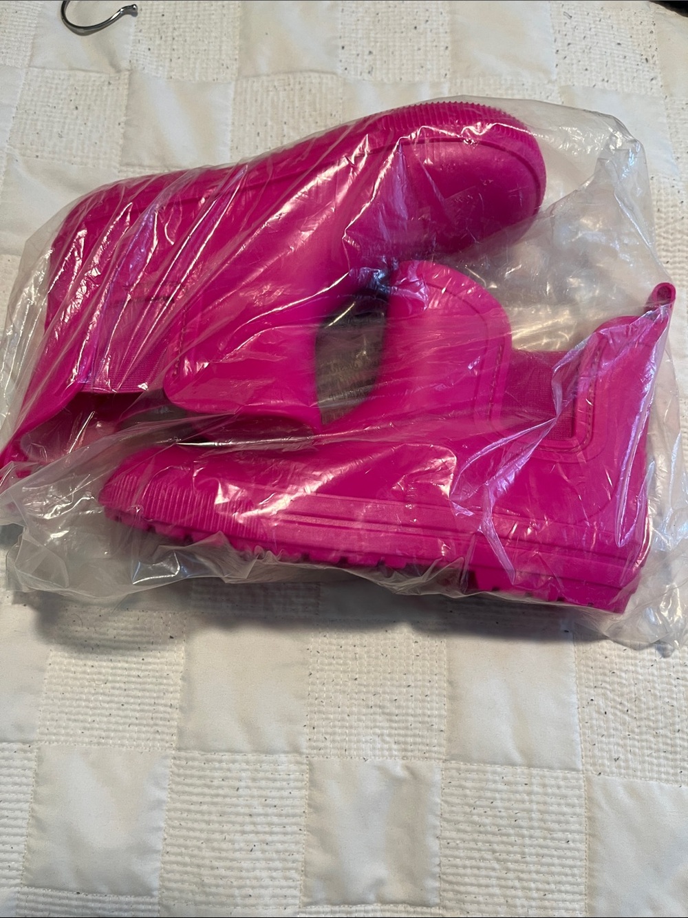 NWT GAP Kids Hot Pink Chelsea Rain Boots